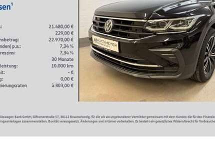 VW Tiguan 92.950 km 21.480 &euro; Ochsenfurt 97199