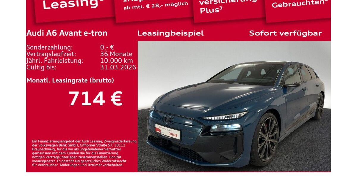 Audi A6 e-tron 7.760 km 71.990 &euro; Berlin 12489