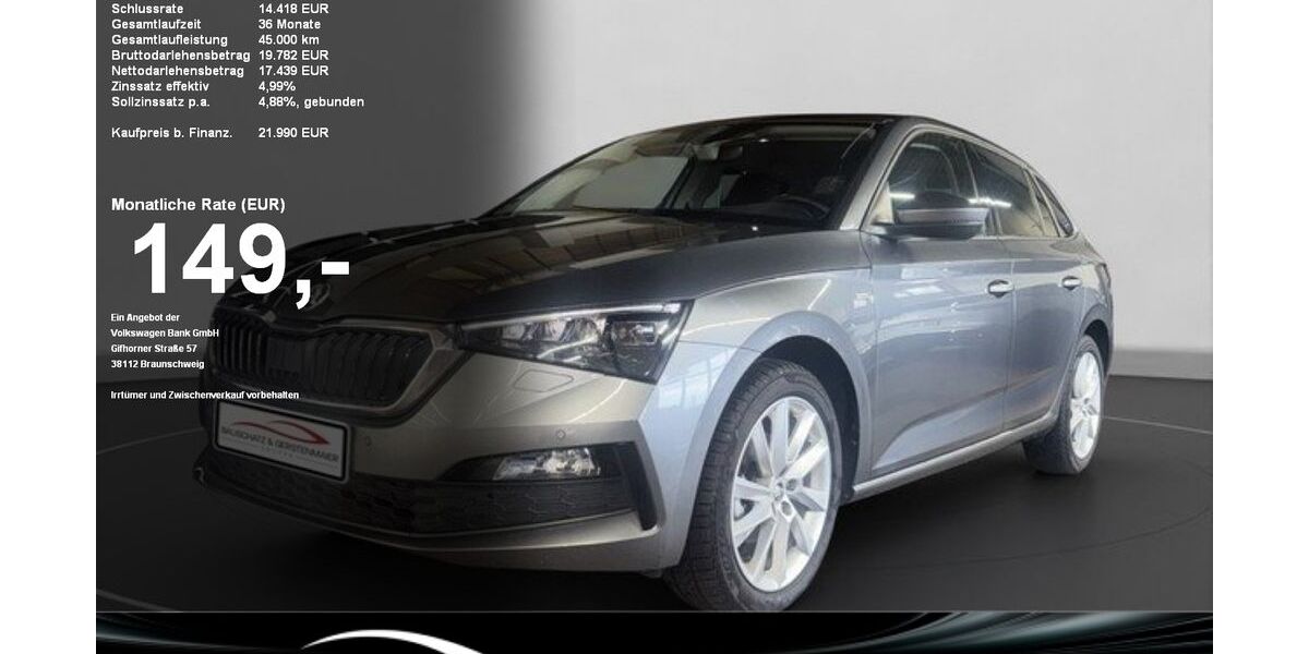 Skoda Scala 20.000 km 21.990 &euro; Gaggenau 76571
