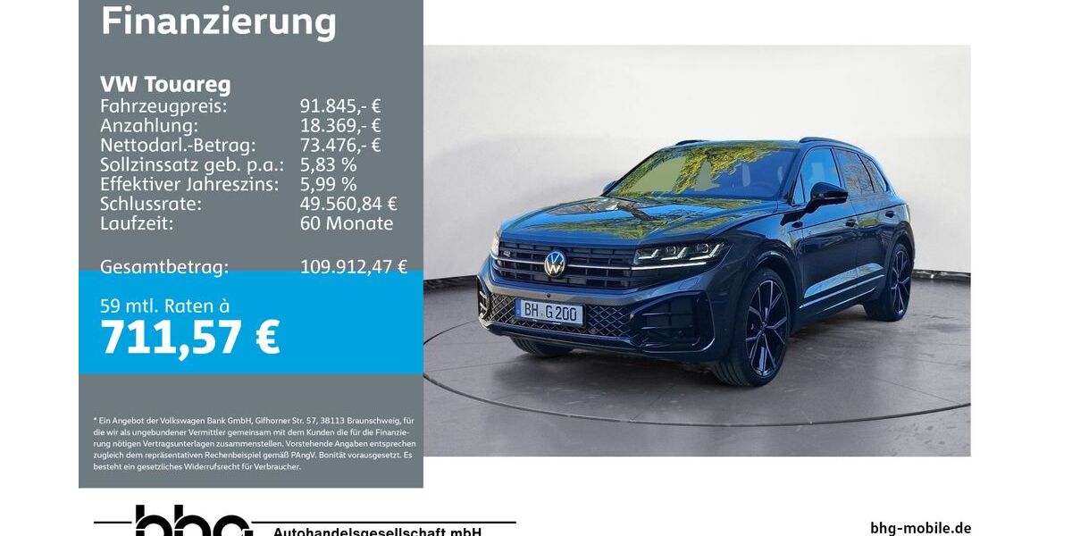 VW Touareg 2.450 km 91.845 &euro; Bühl 77815