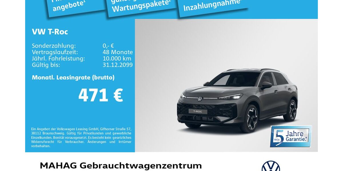 VW T-Roc 3.000 km 40.890 &euro; München 80935