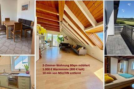 Wohnung Eberstadt - 2 Zimmer, 80 m&sup2;, 800&euro; | Angebot:26928990