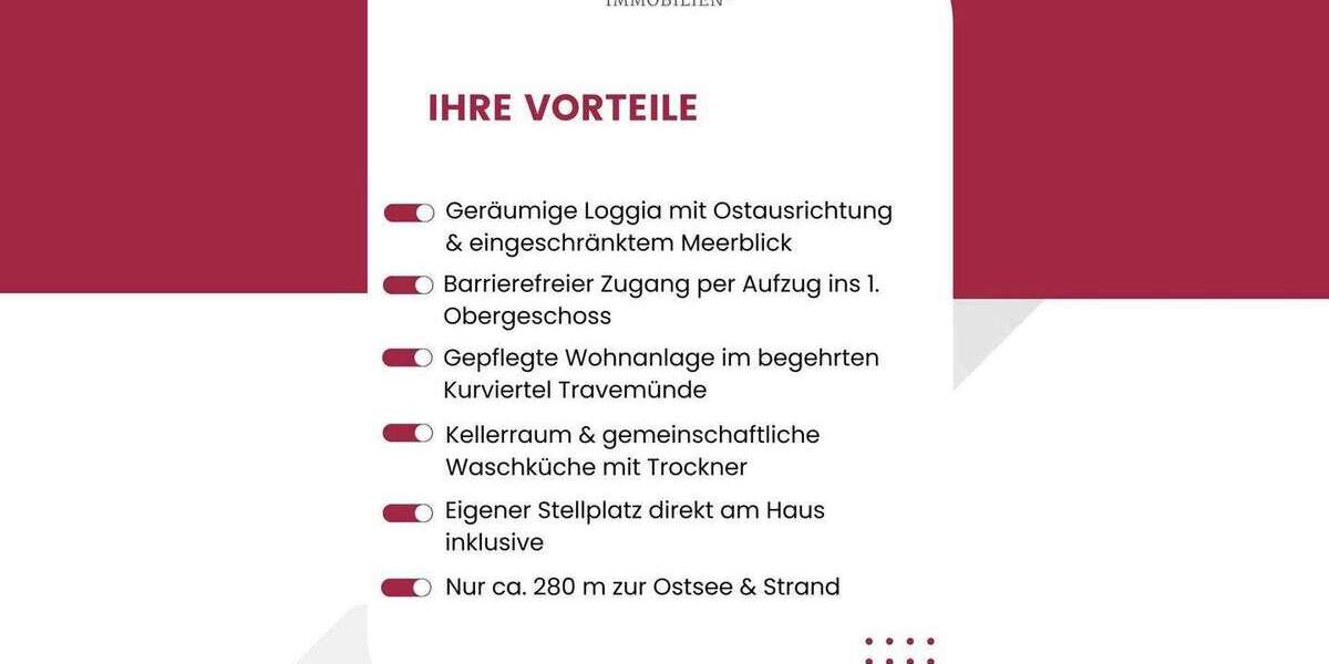 Etagenwohnung Lübeck / Travemünde Travemünde - 2 Zimmer, 54 m&sup2;, 950&euro; | Angebot:25389850