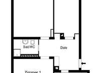 Wohnung zum Mieten in Heilbronn 640 € 23.4 m²