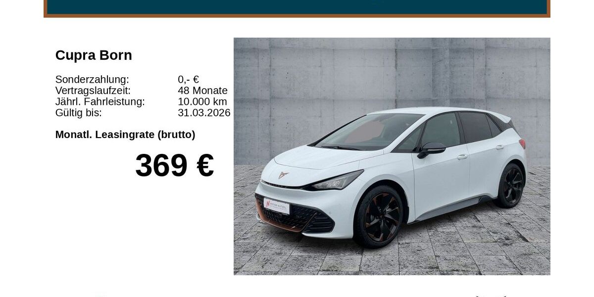 Cupra Born 1.500 km 34.990 &euro; Bayreuth 95448