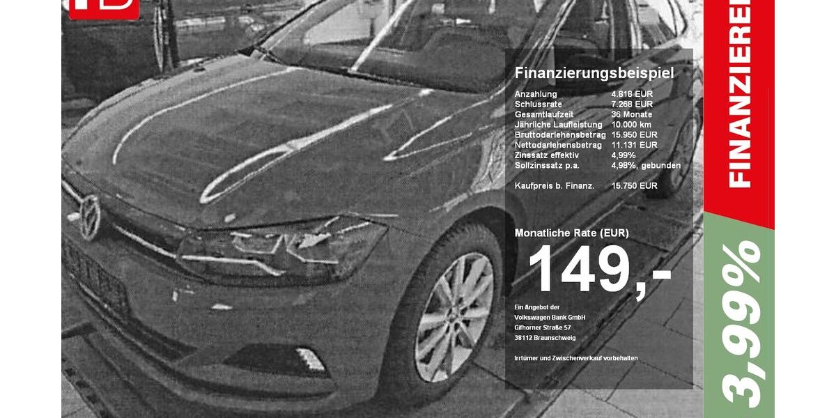 VW Polo 35.080 km 15.750 &euro; Ingolstadt 85053