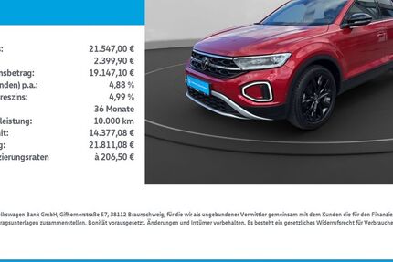 VW T-Roc 39.977 km 21.347 &euro; Leinefelde-Worbis/DE 37327