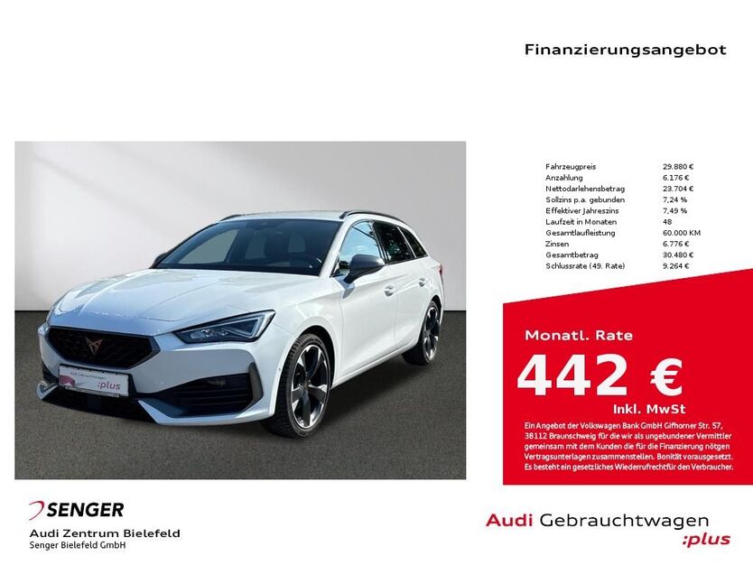 Cupra Leon 23.979 km 27.870 € Bielefeld 33609