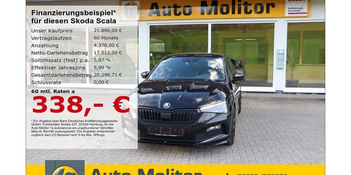Skoda Scala 28.700 km 21.890 € Eslohe 59889