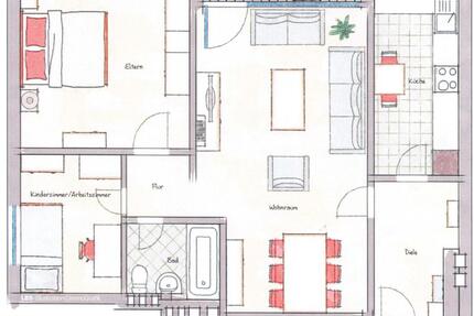 Wohnung Lemgo - 3 Zimmer, 72 m&sup2;, 139.000&euro; | Angebot:25286234
