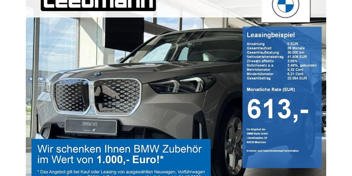 BMW iX1 4.000 km 49.395 &euro; Hauzenberg 94051