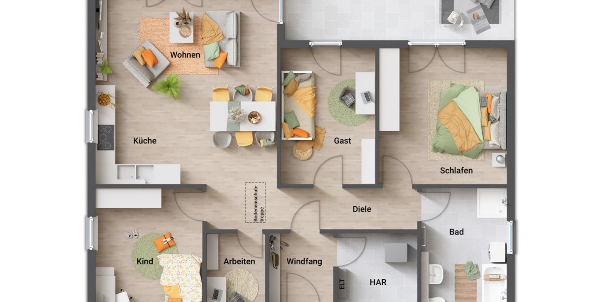 Bungalow Vellmar Niedervellmar - 4 Zimmer, 108 m&sup2;, 407.373&euro; | Angebot:25737979