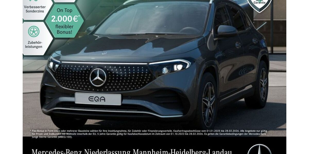 Mercedes-Benz EQA 11.641 km 37.990 &euro; Mannheim 68165