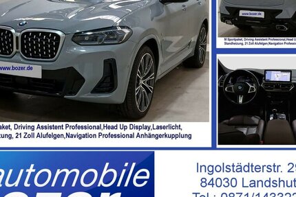 BMW X4 xDr30d MSport Laser,HUD,Echtleder NP:92.289 60.000 km 46.590 &euro; Landshut 84030