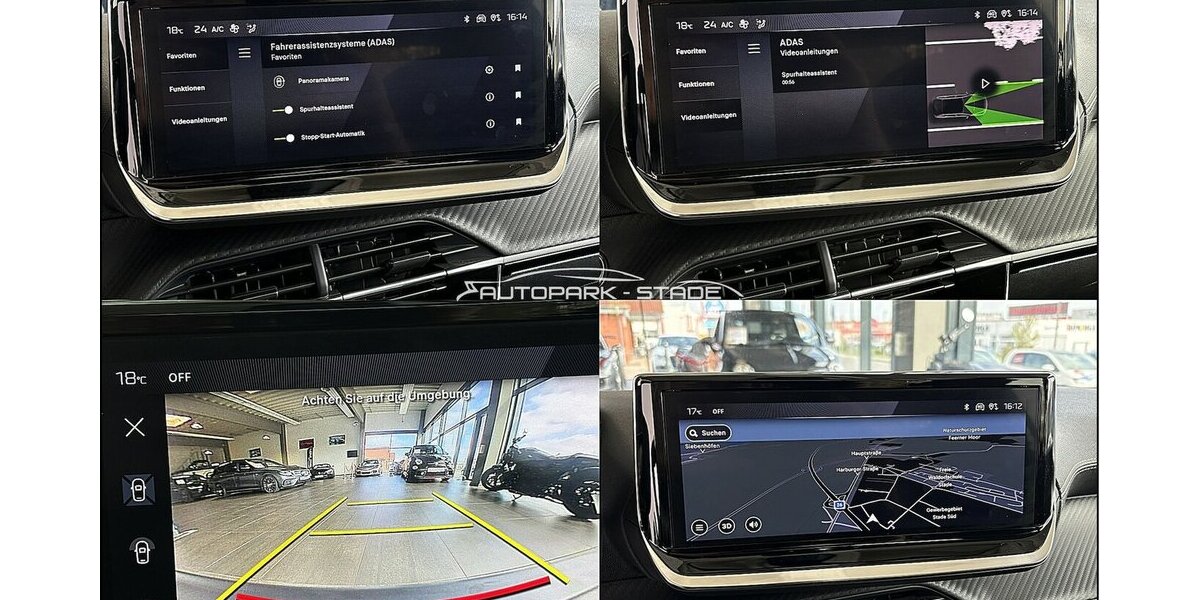 Peugeot 208 Hybrid GT Pano LED Kam Assist Keyless Temp 18.900 km 18.990 &euro; Stade 21682