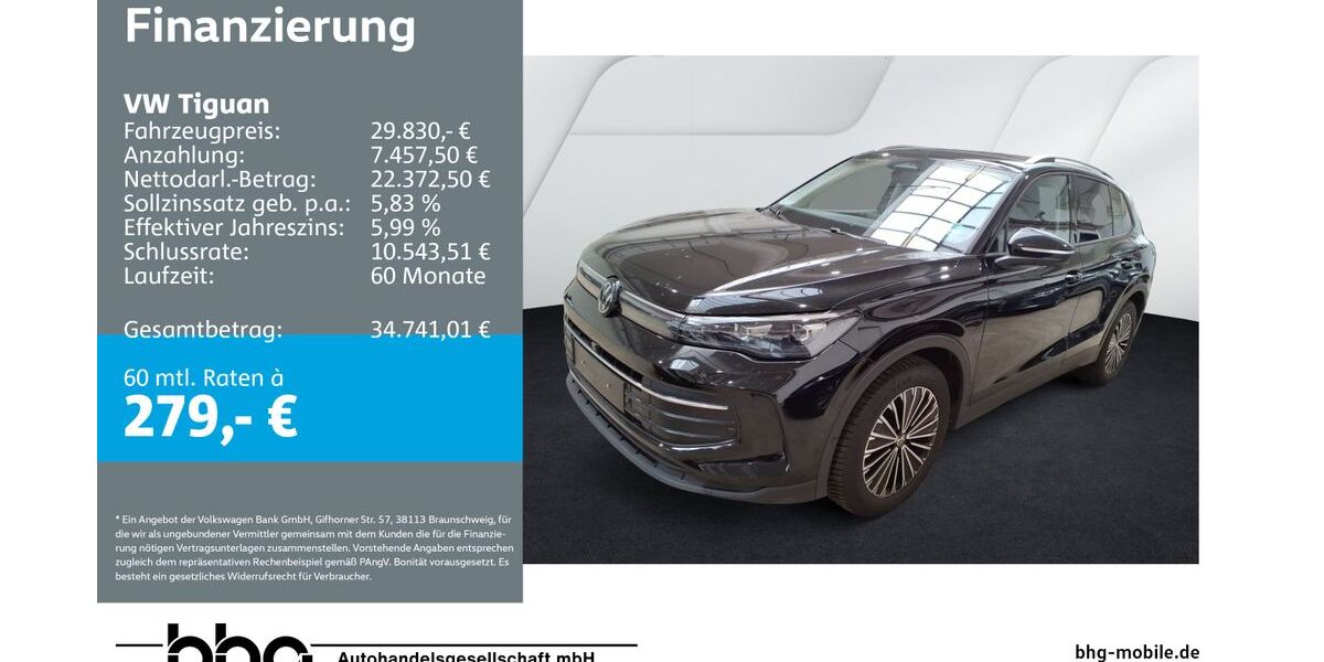 VW Tiguan 25.266 km 29.830 &euro; Bühl 77815