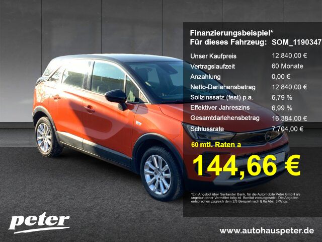 Opel Crossland (X) 88.856 km 12.840 &euro; Merseburg 06217