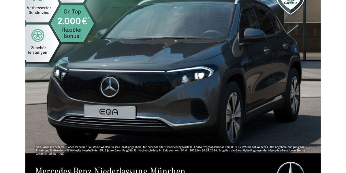 Mercedes-Benz EQA 22.110 km 35.990 &euro; München 80636