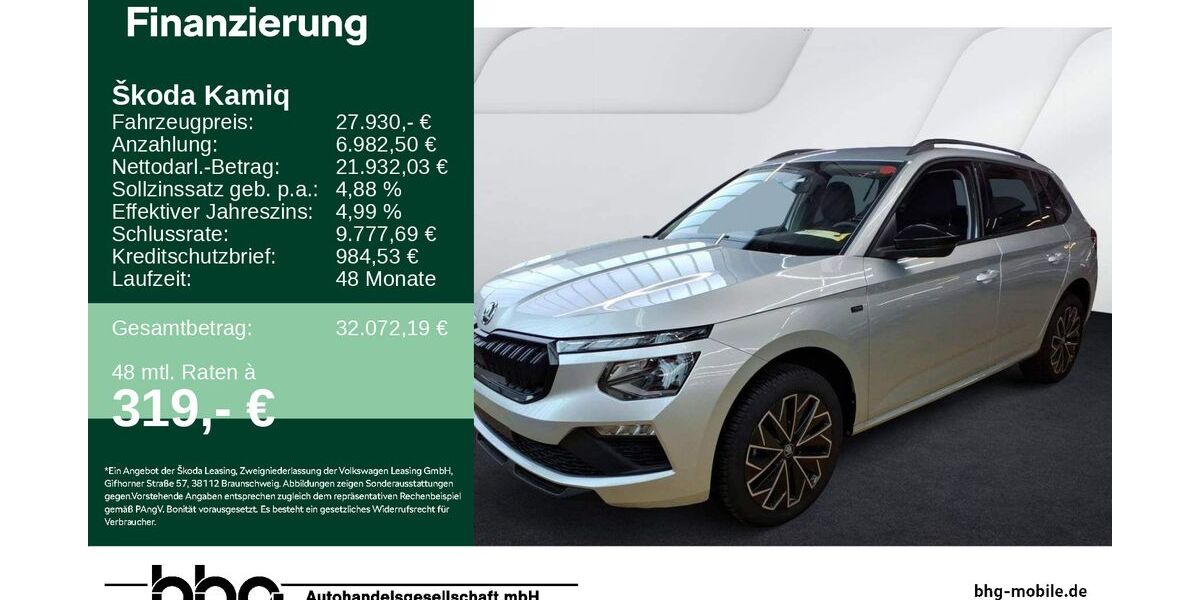 Skoda Kamiq 17.251 km 27.930 &euro; Lörrach 79540
