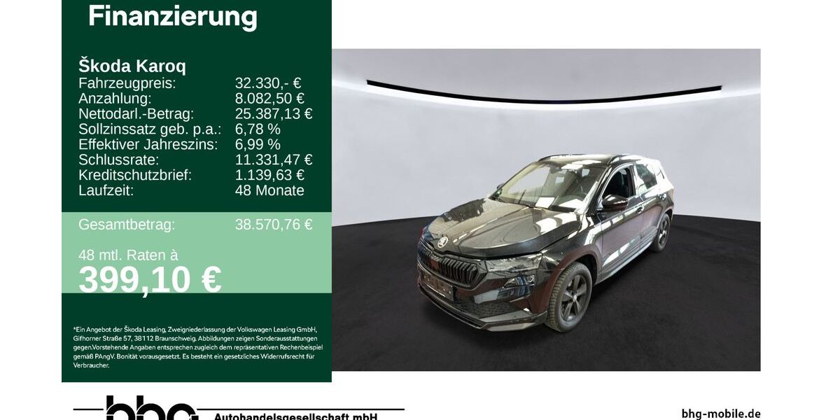 Skoda Karoq 50.060 km 31.960 &euro; Freudenstadt 72250
