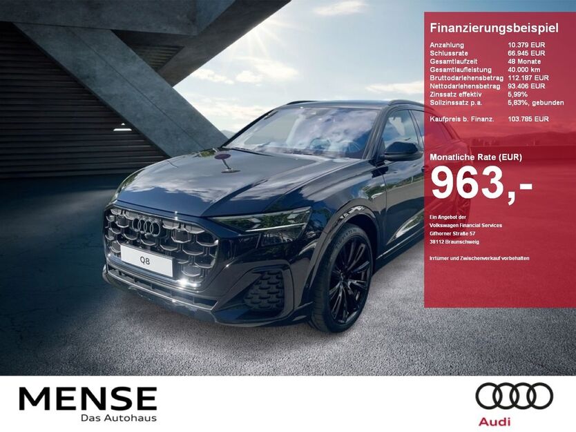 Audi Q8 10.900 km 99.985 € Gütersloh 33330