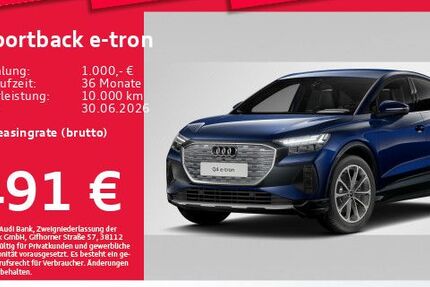 Audi Q4 e-tron 3.117 km 50.342 &euro; Eching 85386