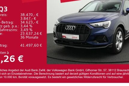 Audi Q3 1.400 km 38.270 &euro; Gersthofen 86368