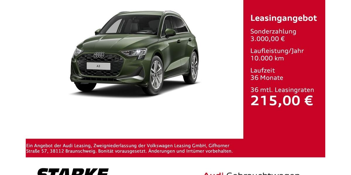 Audi A3 9.294 km 33.930 &euro; Osnabrück 49080