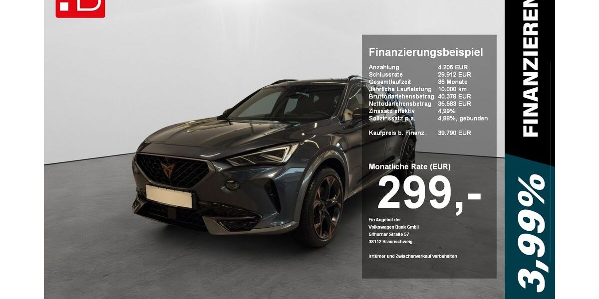 Cupra Formentor 23.249 km 39.790 &euro; Regensburg 93055
