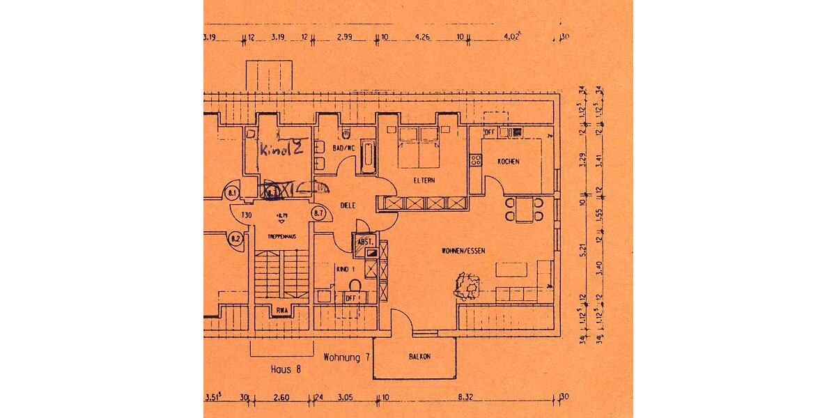 Wohnung zum Verkaufen - zentral + hell + großzügig 4 zimmer