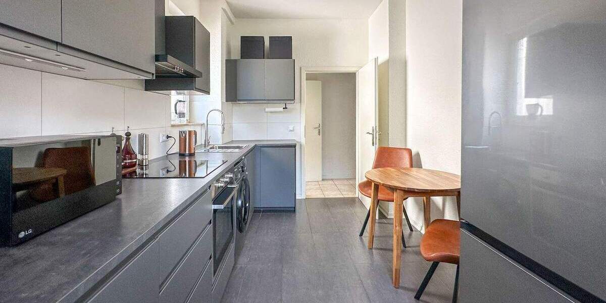 Etagenwohnung Düsseldorf Grafenberg - 3 Zimmer, 100 m&sup2;, 1.300&euro; | Angebot:25471853