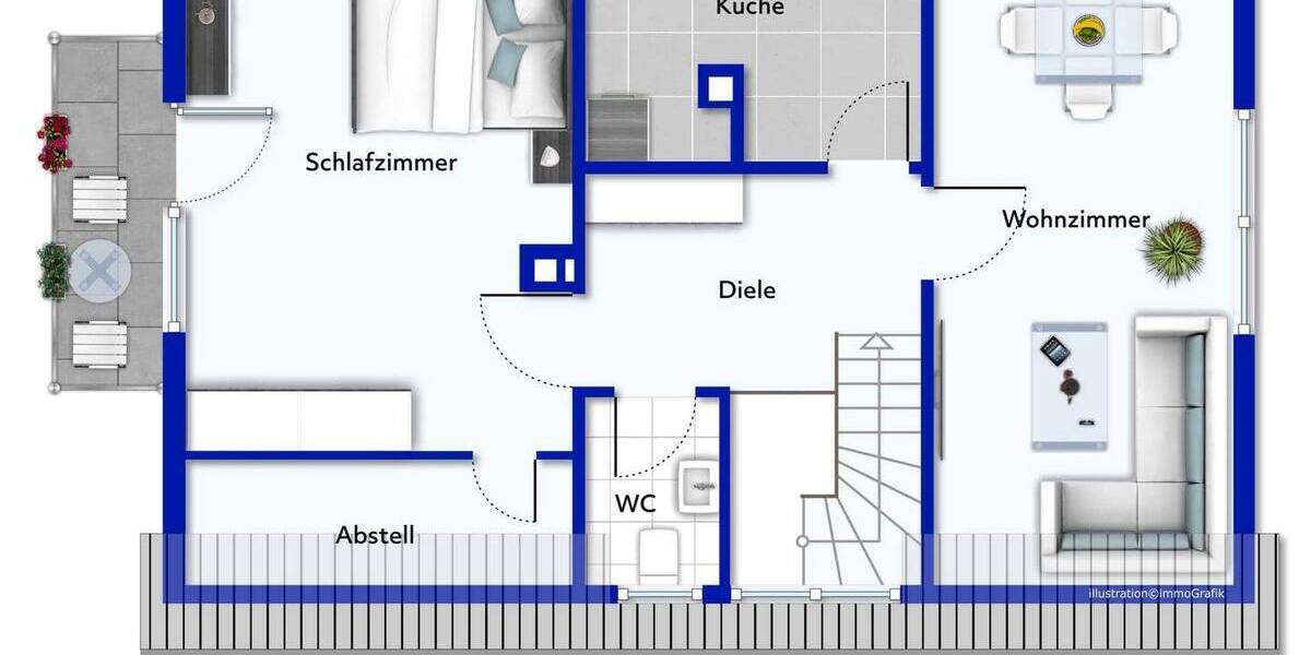 Einfamilienhaus Haßloch - 4 Zimmer, 134 m&sup2;, 399.000&euro; | Angebot:25686697