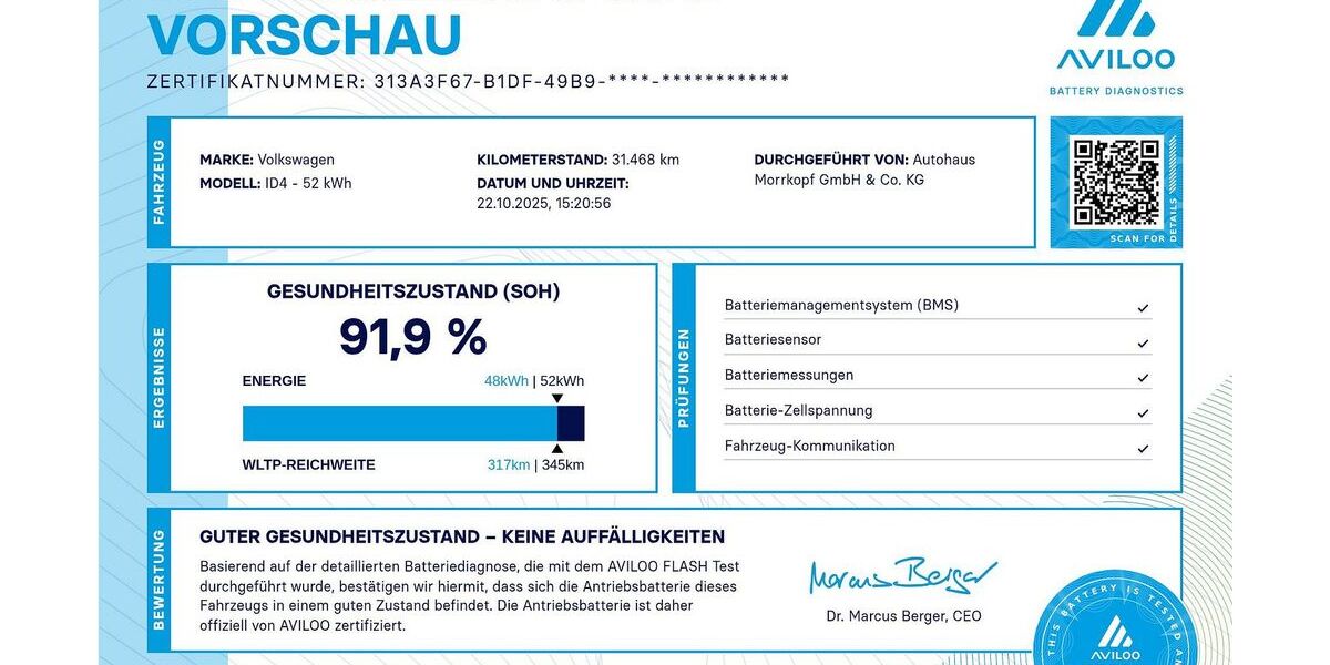 VW ID.4 31.468 km 23.900 &euro; Weingarten 76356