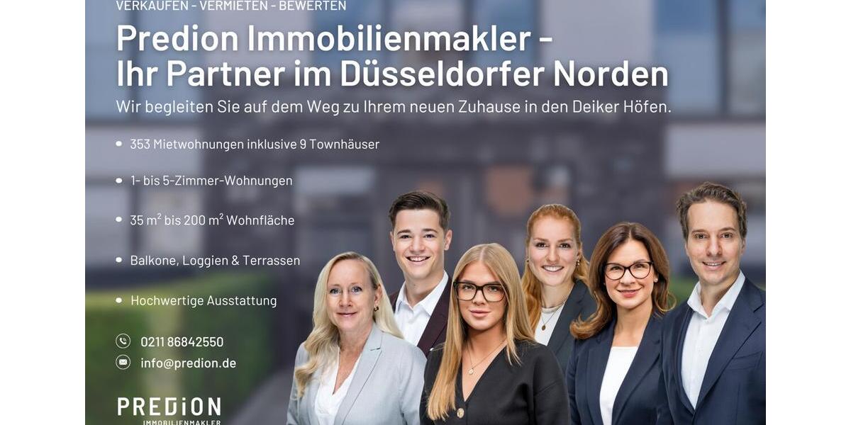 Dachgeschoßwohnung Düsseldorf Stadtbezirk 5 - 5 Zimmer, 113 m&sup2;, 2.360&euro; | Angebot:26181320