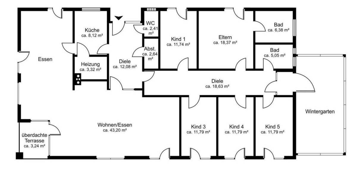 Einfamilienhaus Buchholz in der Nordheide Buchholz - 6 Zimmer, 213 m&sup2;, 725.000&euro; | Angebot:25937404