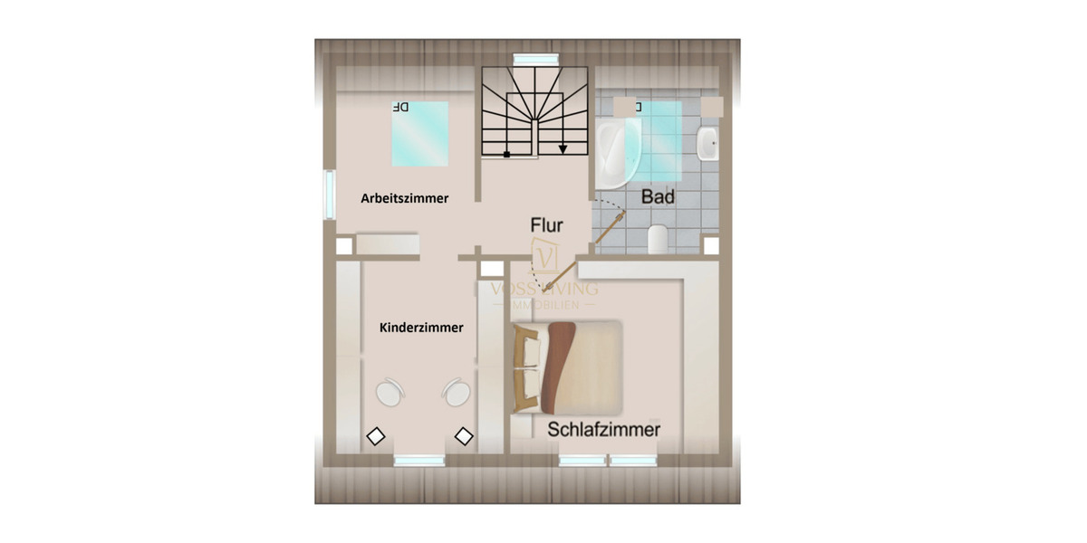 Doppelhaushälfte Bad Vilbel - 5 Zimmer, 82 m&sup2;, 529.000&euro; | Angebot:26702925