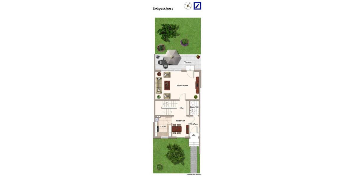 Reihenendhaus Berlin Wannsee - 6 Zimmer, 109 m&sup2;, 690.000&euro; | Angebot:26875704