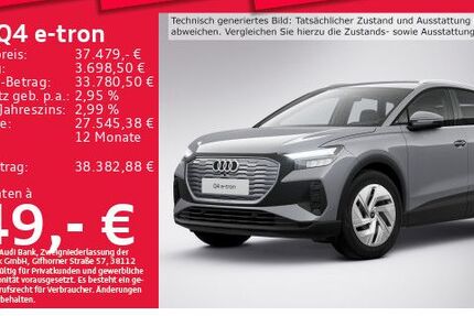 Audi Q4 e-tron 34.056 km 37.479 € München 80935