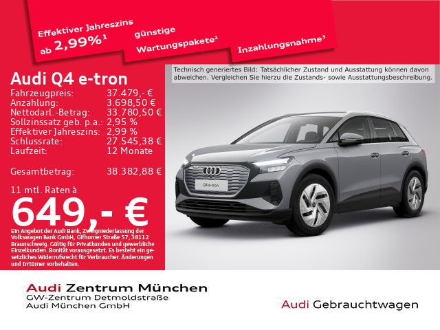 Audi Q4 e-tron 34.056 km 37.479 € München 80935