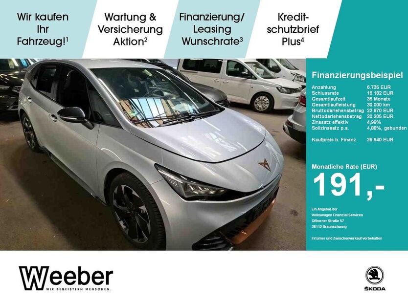 Cupra Born 25.090 km 26.930 € Weil der Stadt 71263
