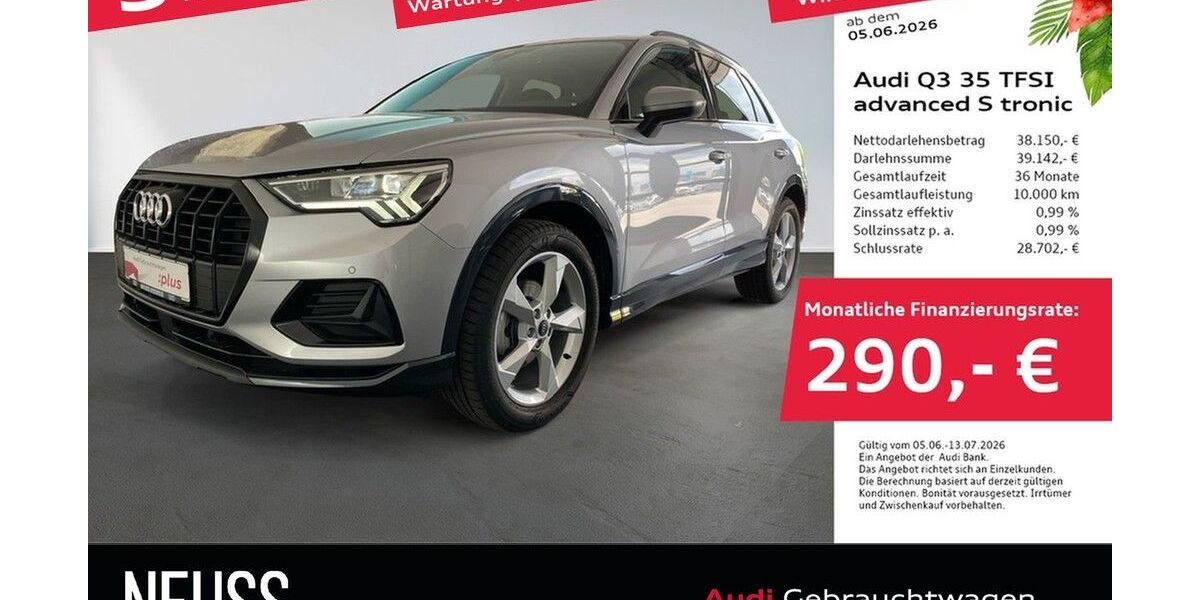 Audi Q3 4.314 km 38.290 &euro; Pfarrkirchen 84347