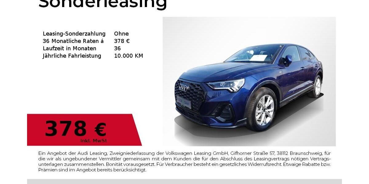 Audi Q3 15.849 km 40.990 &euro; Erlangen 91058