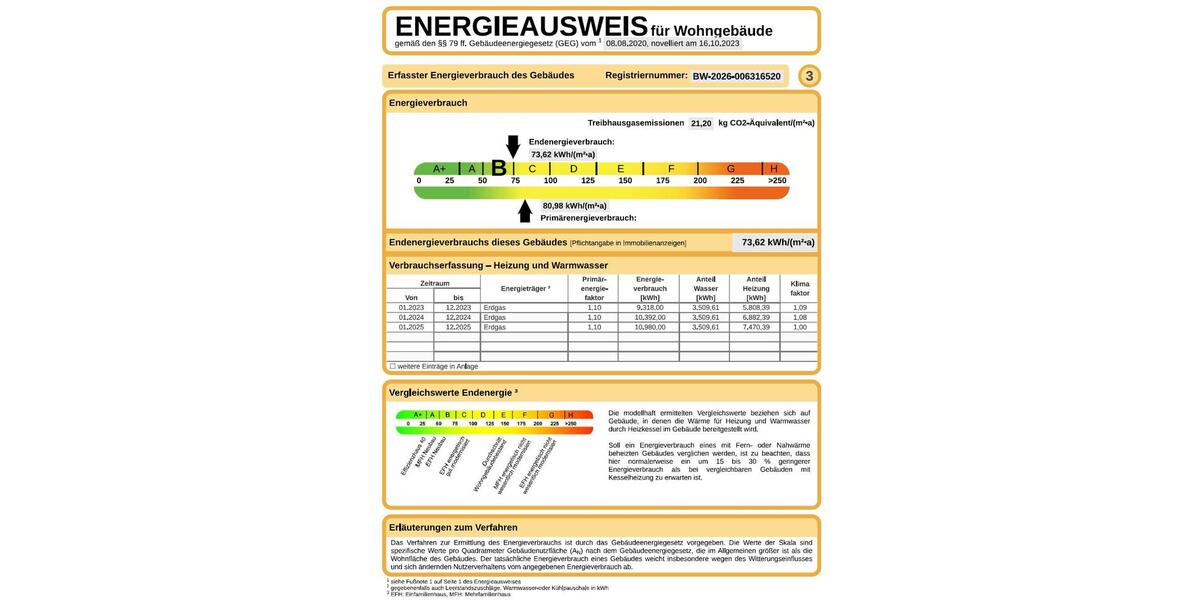 Reihenhaus Oberkochen - 5 Zimmer, 125 m&sup2;, 429.000&euro; | Angebot:26224253