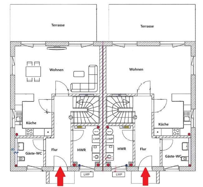 Doppelhaushälfte Brandenburg an der Havel / Neuschmerzke Neustadt - 4 Zimmer, 127 m&sup2;, 1.600&euro; | Angebot:25697031