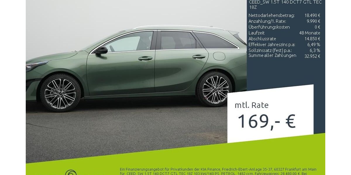 Kia ceed Sportswagon 1.565 km 28.480 &euro; Bocholt 46395