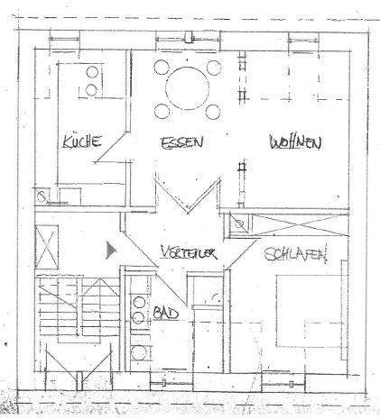 Zentral gelegene Single-Wohnung direkt gegenüber vom Westpfalz Klinikum! 2 zimmer