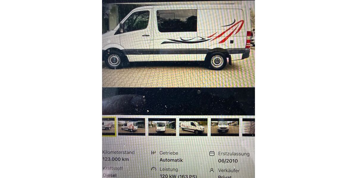 Mercedes-Benz Sprinter 129.000 km 21.990 &euro; Neuried 77743