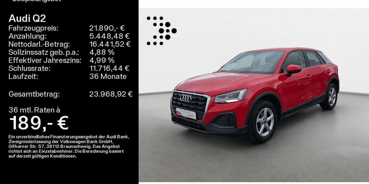 Audi Q2 25.533 km 21.890 &euro; Oberursel 61440