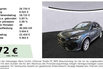 Cupra Formentor 14.750 km 26.750 &euro; Nürnberg 90431