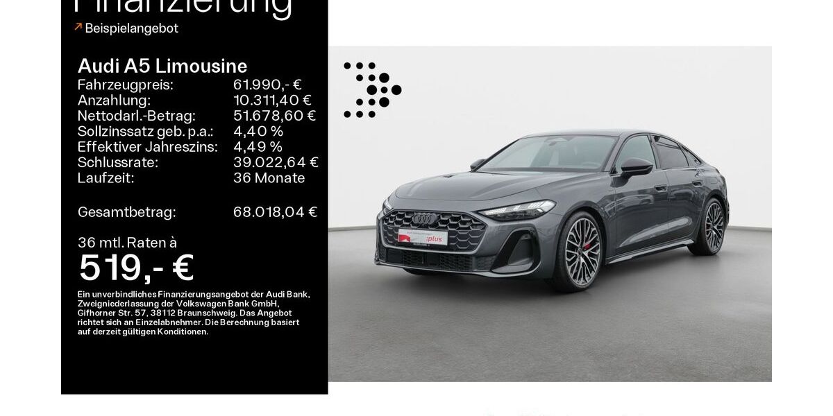Audi A5 20.300 km 61.990 &euro; Haßfurt 97437